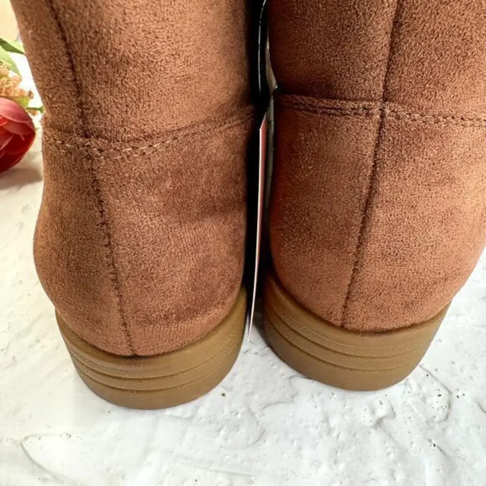 SOUL Naturalizer Indie Women's Wedge Boots Brown Size 6‎